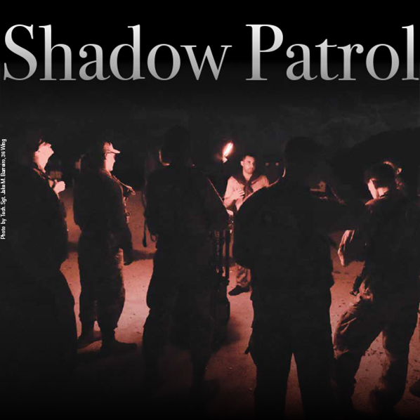 Stripes Guam 2018年9月21日号「Shadow Patrol」フロントページ／Stripes Guam cover design "Shadow Patrol" September 21, 2018 issue